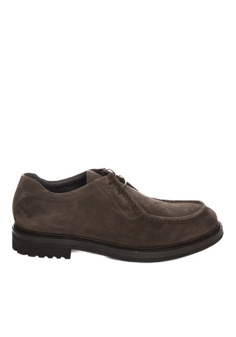 Brown suede lace-up JEROLD WILTON | 674LIGHT-EBANO